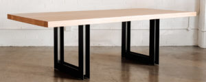 LivingRange - Que table with u-h iron base_web